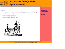Tablet Screenshot of donquichote.org